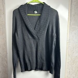 J. Crew‎ grey Chalet Popover Sweater 34381